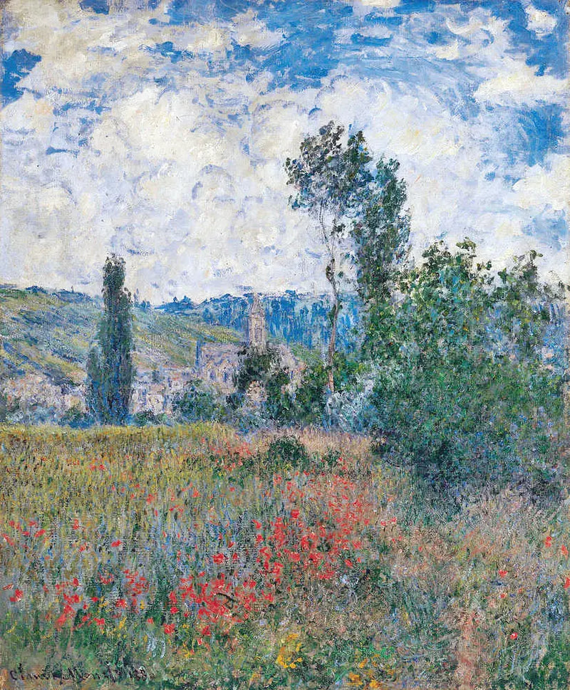 ทุ่งดอกป๊อปปี้ - Claude Monet