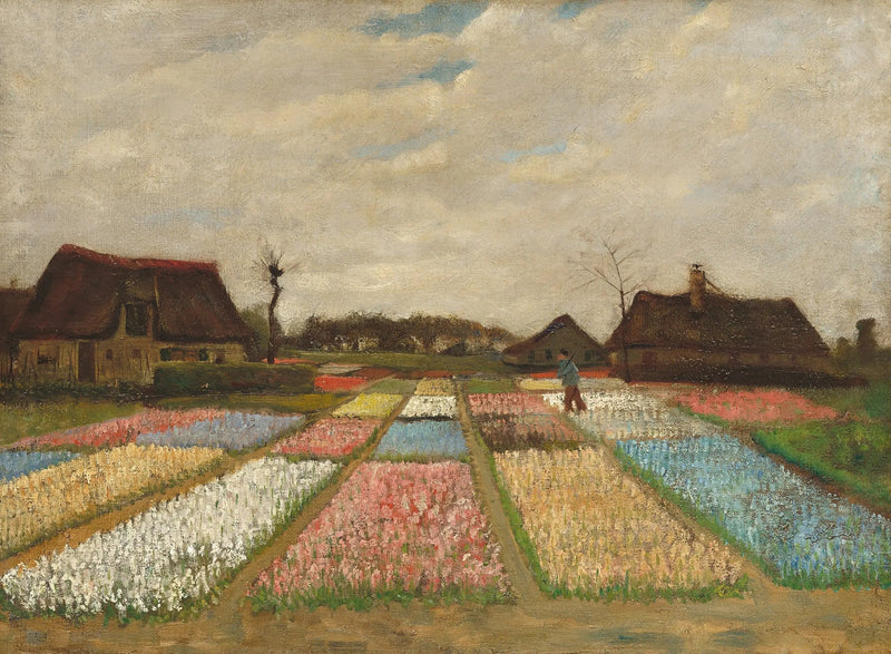 ทุ่งดอกไม้ในเนเธอร์แลนด์ - Vincent van Gogh