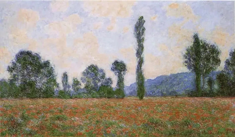 Champs de papilles - Claude Monet image 1 tableau peint à l’huile sur toile
