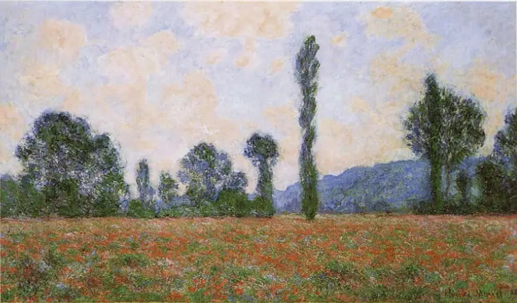 ทุ่งของปาปิลล์ - Claude Monet
