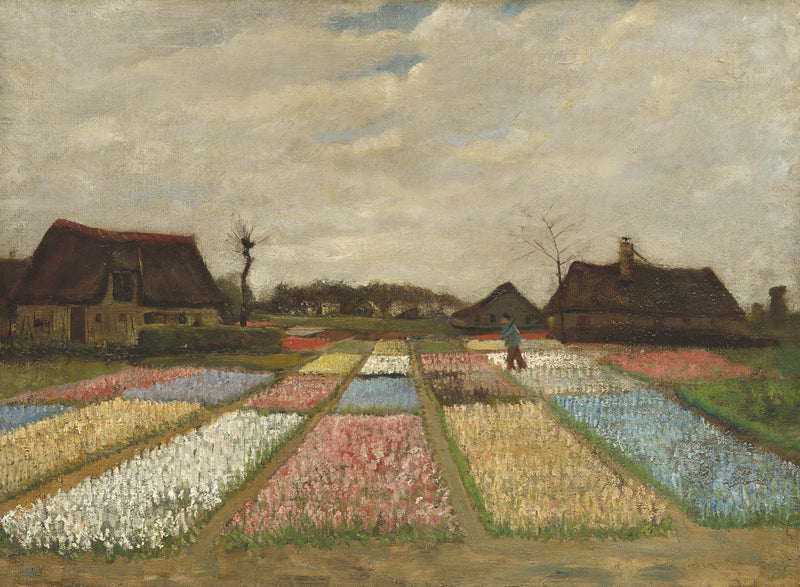 ทุ่งดอกไม้ในเนเธอร์แลนด์ - Vincent van Gogh