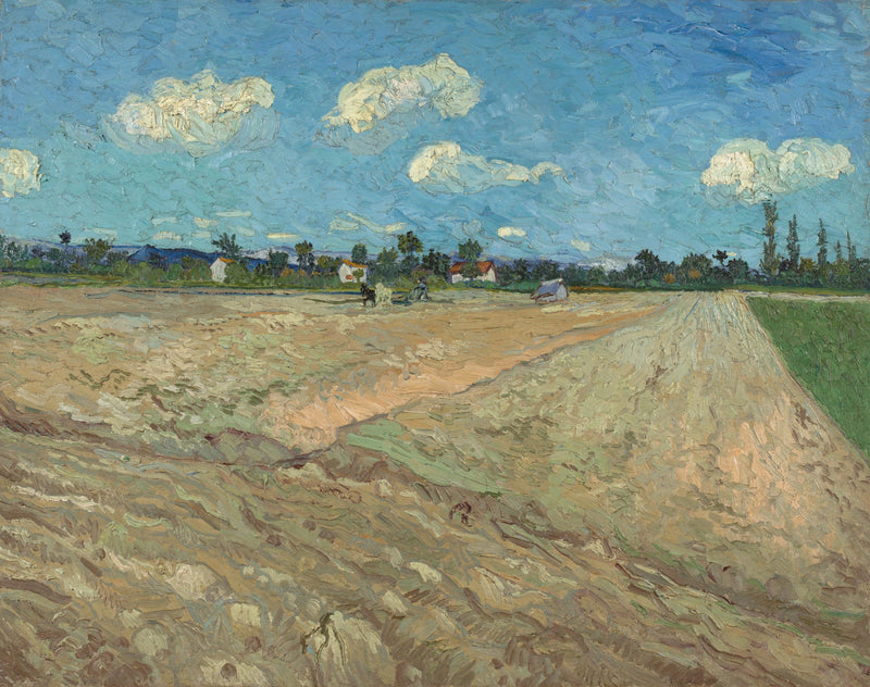 ทุ่งที่ไถแล้ว - Vincent van Gogh