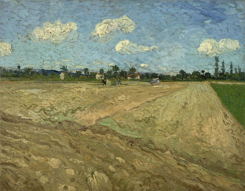 ทุ่งที่ไถแล้ว - Vincent van Gogh