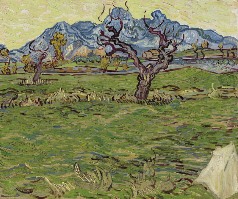 ทุ่งใกล้เทือกเขาแอลป์ - Vincent van Gogh