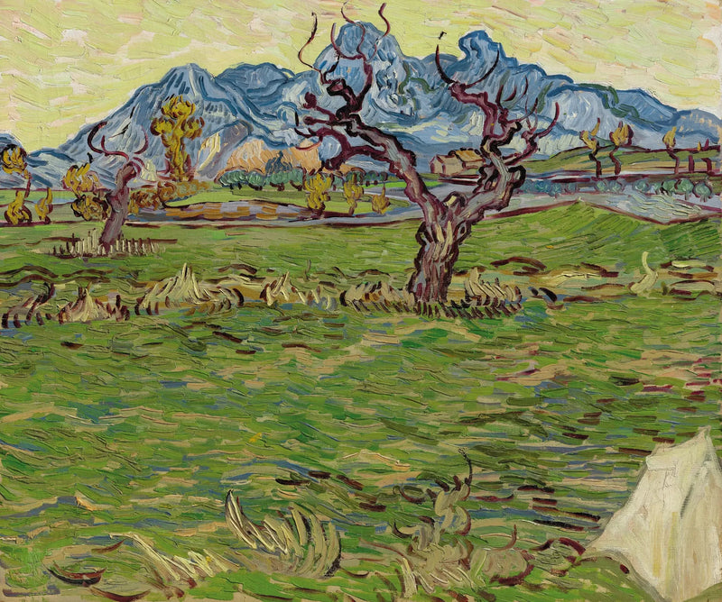 ทุ่งใกล้เทือกเขาแอลป์ - Vincent van Gogh