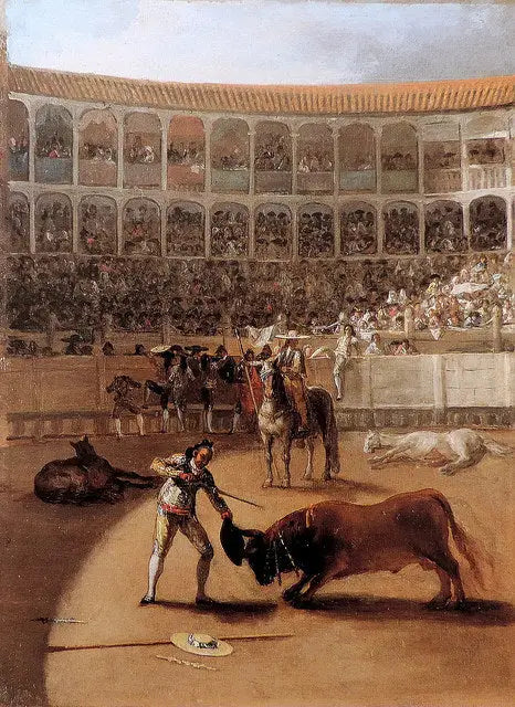 Chance de tuer - Francisco de Goya image 1 reproduction artisanale de tableau