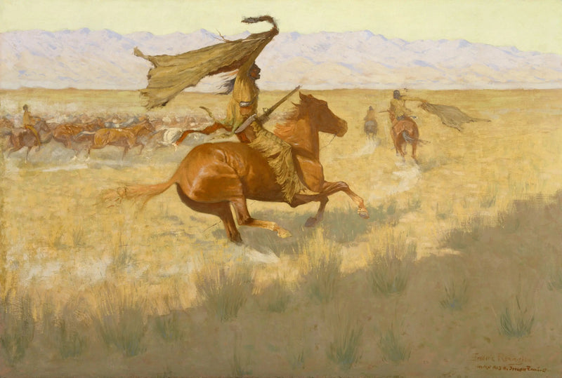 เปลี่ยนเจ้าของ (La Bousculade ; Voleurs de chevaux) - เฟรเดอริก เรมิงตัน