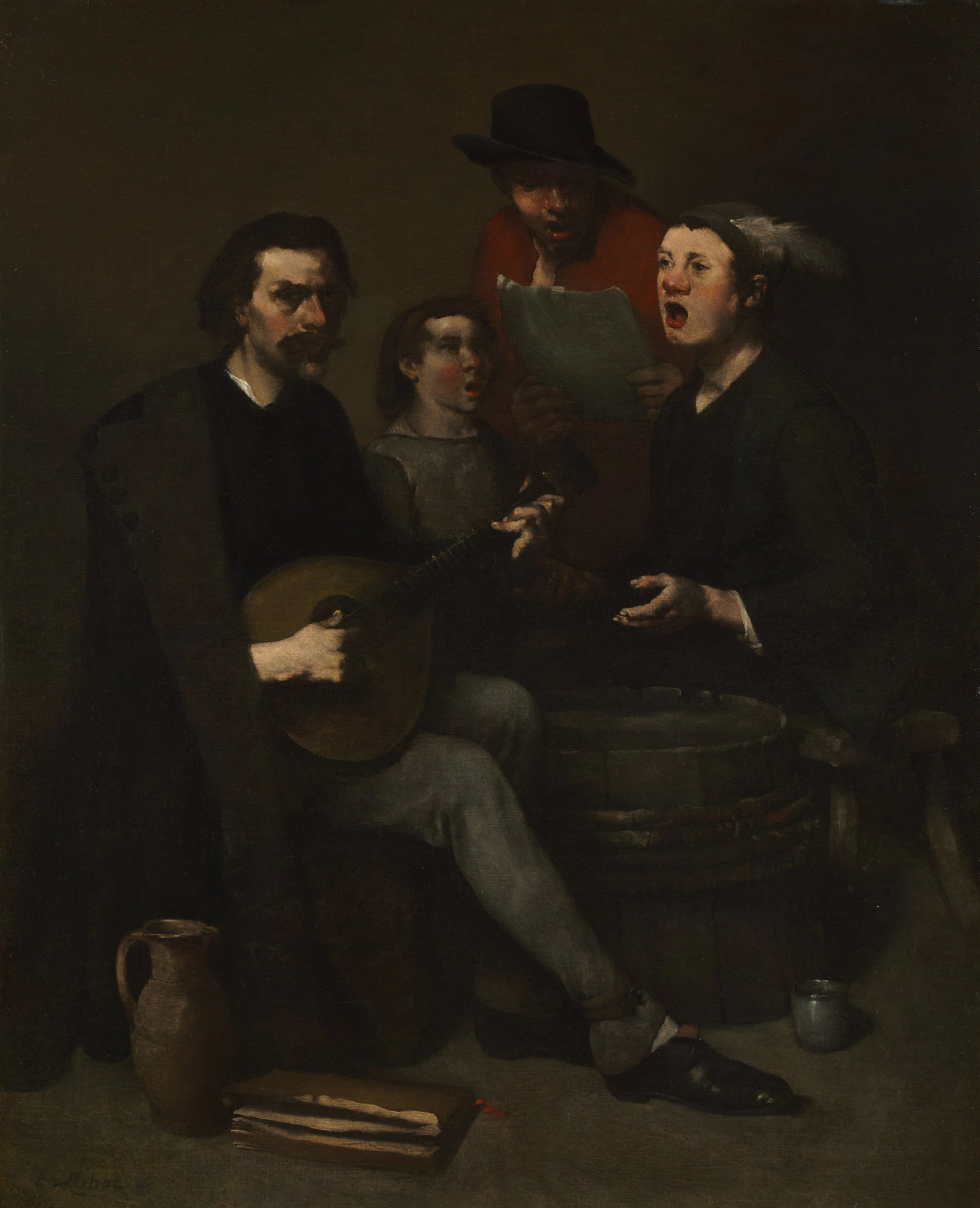 Chanteurs - Théodule Ribot