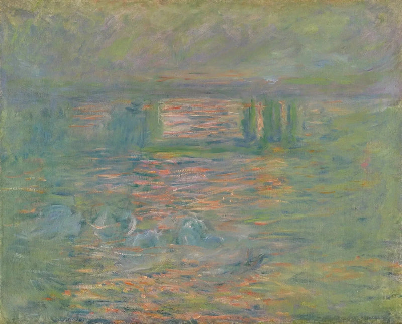 สะพานชาร์ลิง - Claude Monet