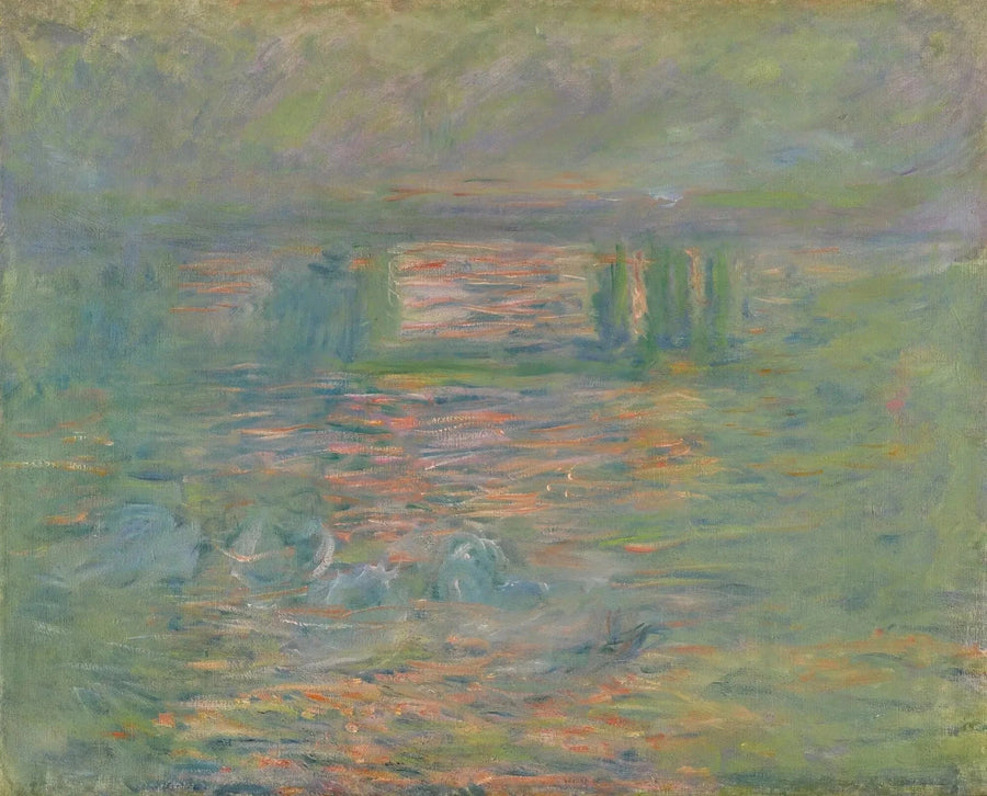 สะพานชาร์ลิง - Claude Monet