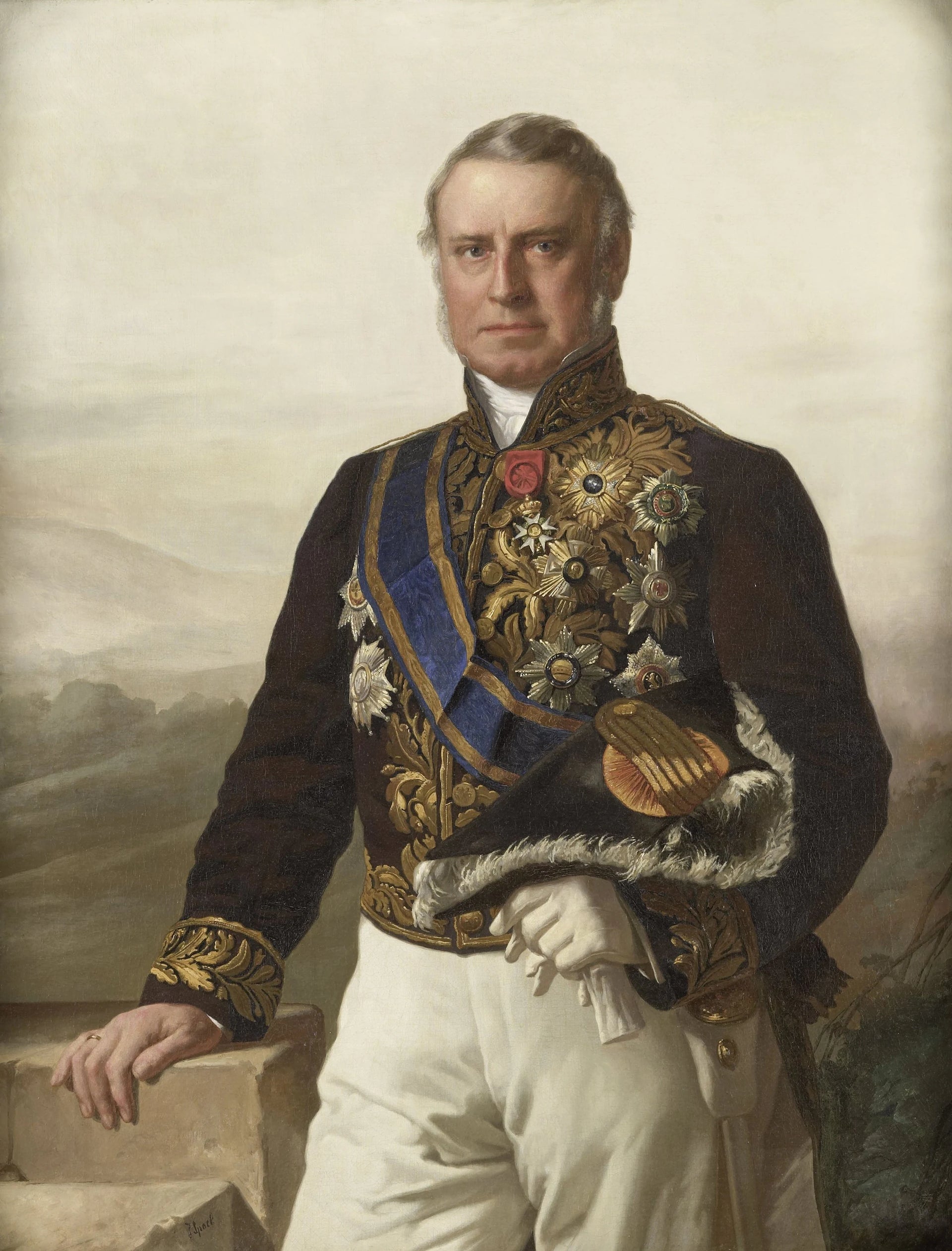 Charles Ferdinand Pahud (1803-73). Gouverneur général (1855-61) - Jacob Spoel