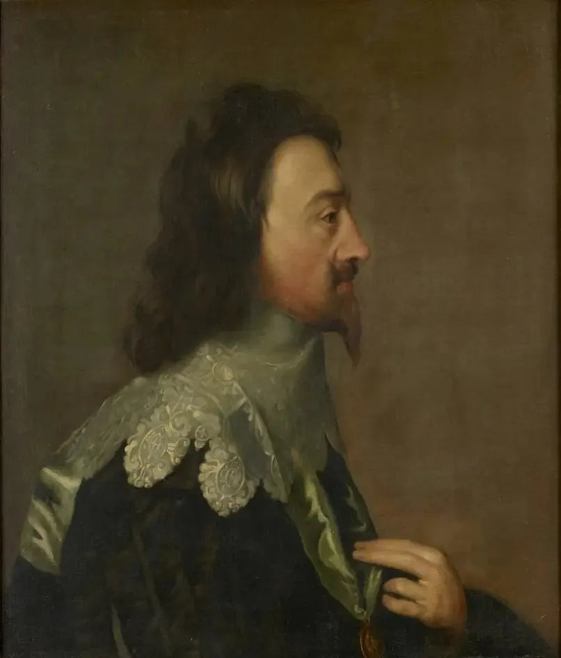 Charles I - Antoine van Dyck image 1 tableau peint à l’huile sur toile
