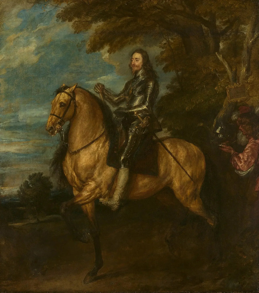 พระเจ้าชาร์ลส์ที่ 1 (1600-1649) ขี่ม้า - อองตวน ฟาน ไดค์