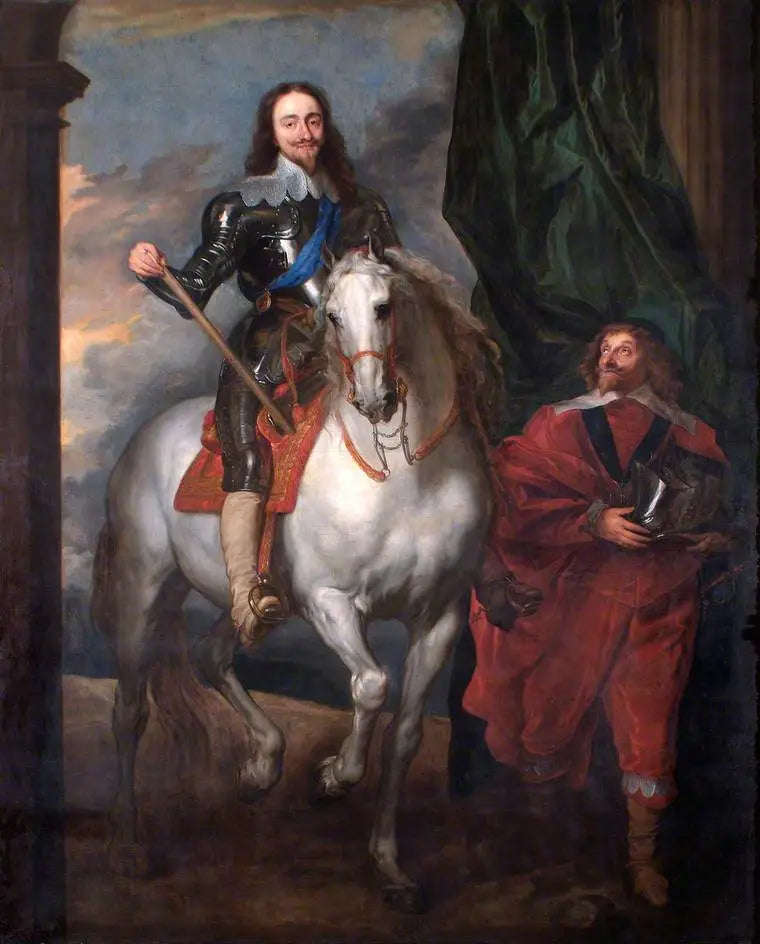 พระเจ้า Charles ที่ 1 (1600-1649), ขี่ม้ากับ Monsieur de Saint-Antoine - Antoine van Dyck