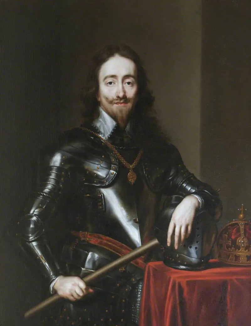 พระเจ้าชาร์ลส์ที่ 1 (1600–1649) (อ้างอิงจากต้นฉบับที่ปราสาทอาร์ันเดล) - อองตวน ฟาน ไดค์