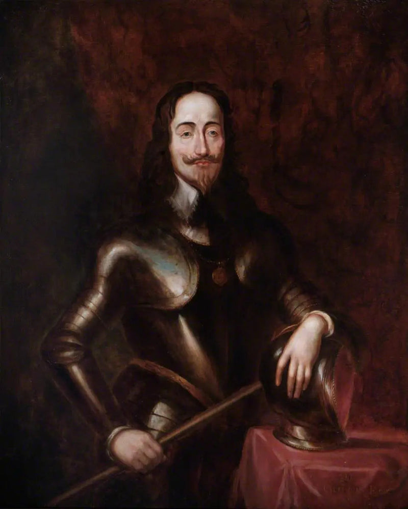 ชาร์ลส์ ที่ 1 (1600-1649), ในเกราะ - อองตวน ฟาน ดายค์