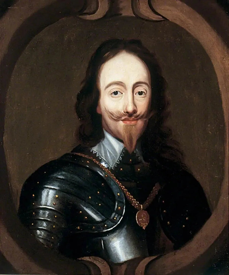 พระเจ้า Charles ที่ 1 (1600–1649) (อาจอิงจากภาพวาดของ Henry Stone) - อองตวน ฟาน ไดค์