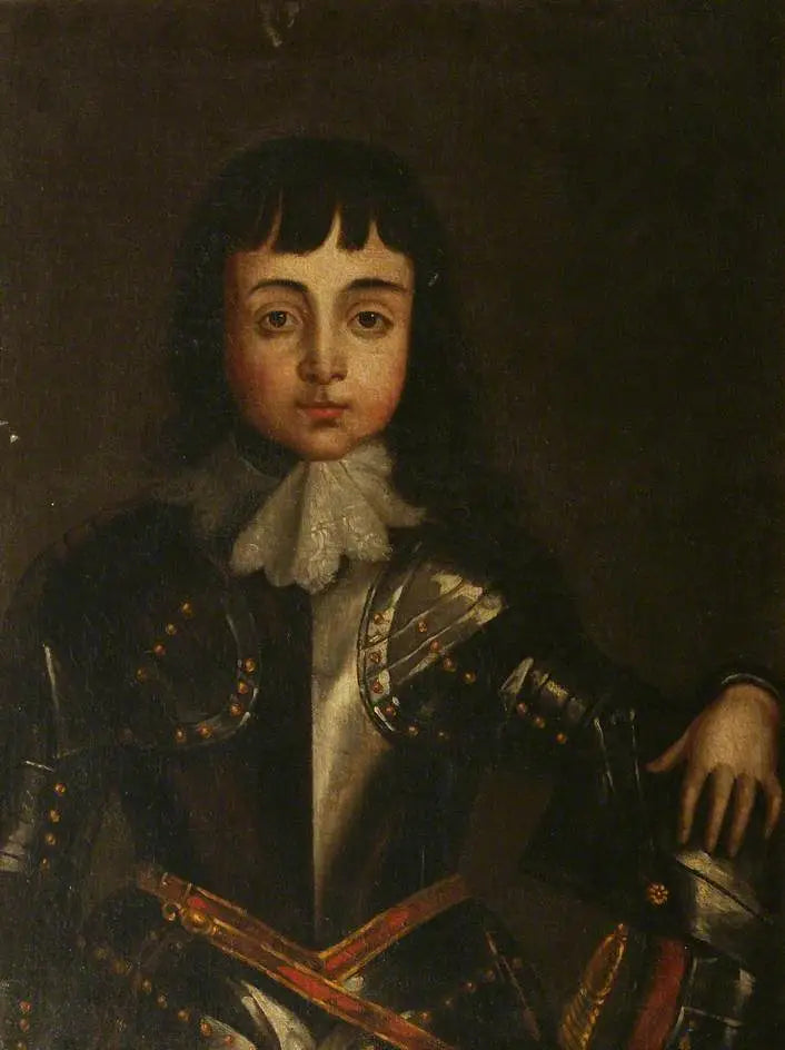 ชาร์ลส์ II (1630–1685), เด็ก (เวอร์ชันของรายละเอียดจากภาพเหมือนกลุ่ม) - อองตวน ฟาน ไดค์