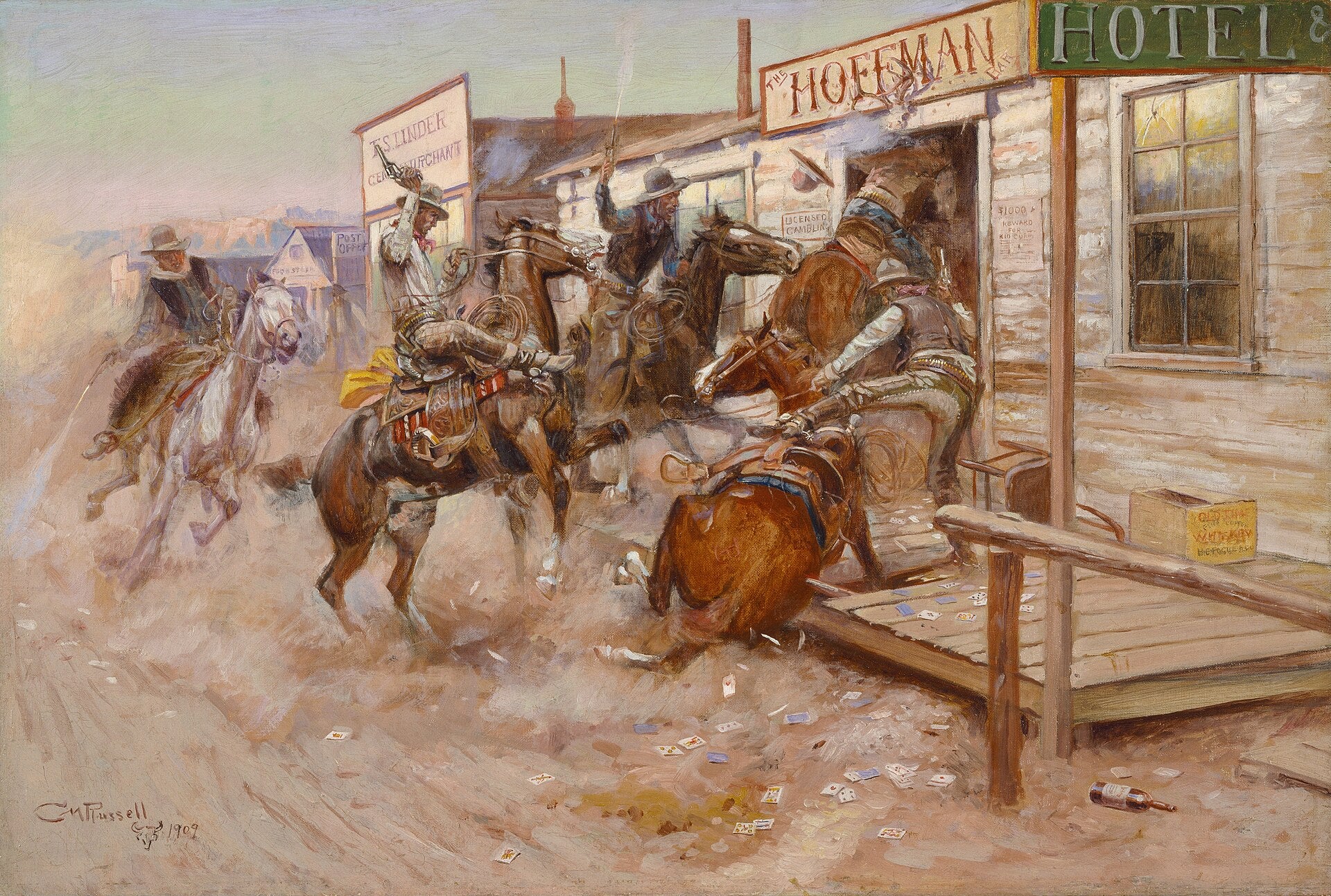 Entrée sans frapper - Charles Marion Russell