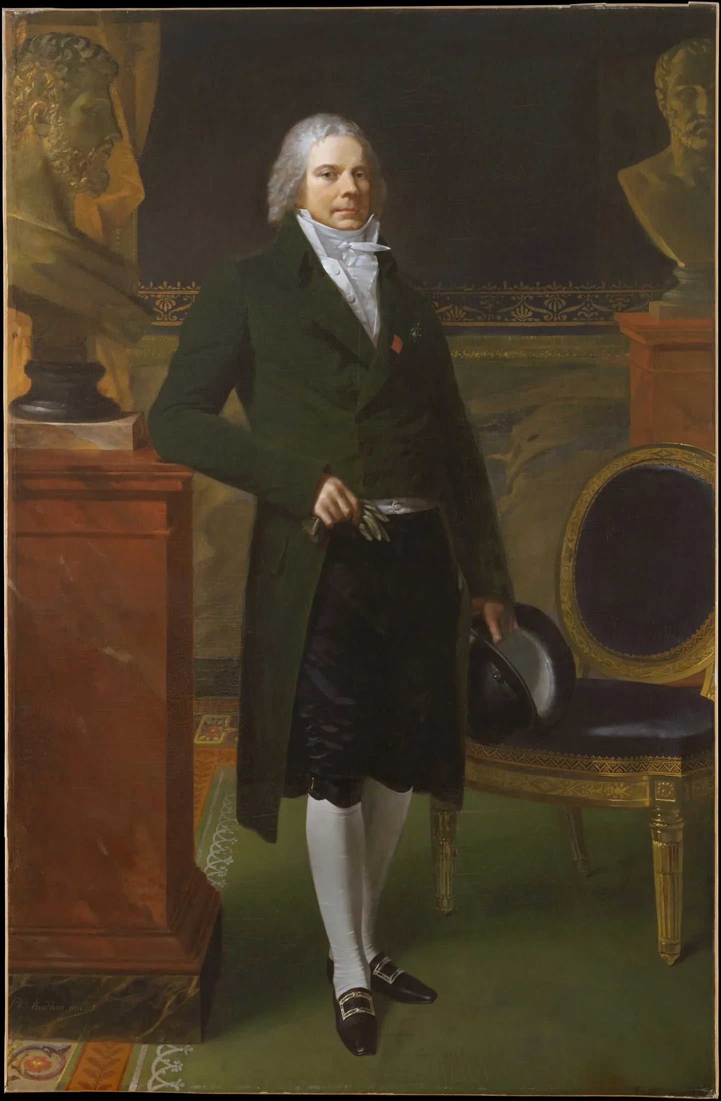Charles Maurice de Talleyrand Périgord (1754–1838), Prince de Bénévent - Pierre-Paul Prud'hon image 1 tableau peint à l’huile sur toile