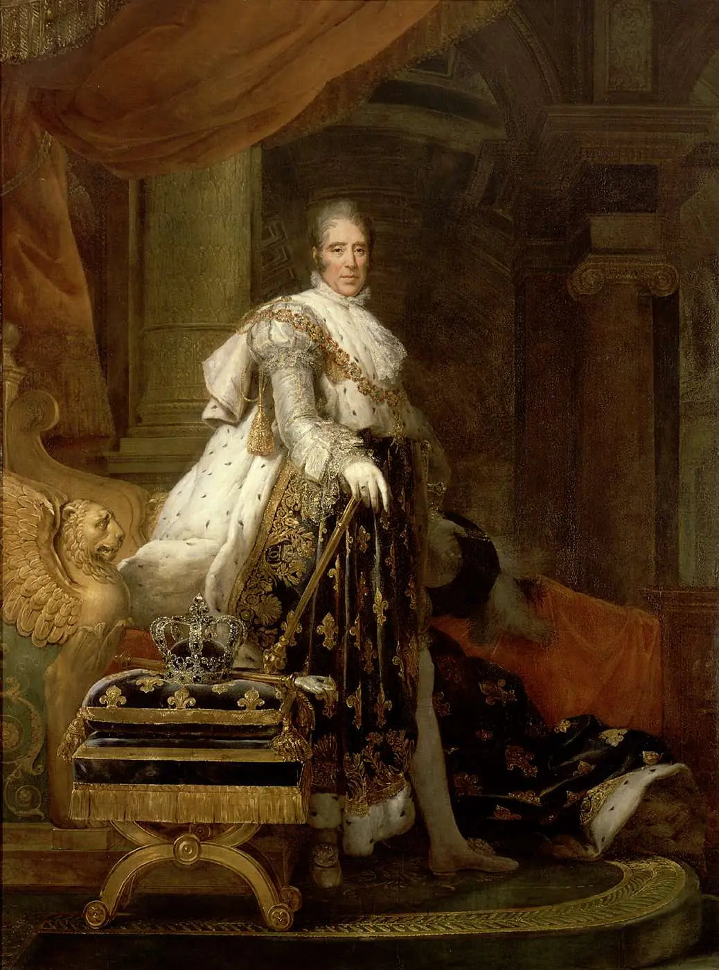 Charles X en habits de sacre - François Gérard - Alpha Reproduction