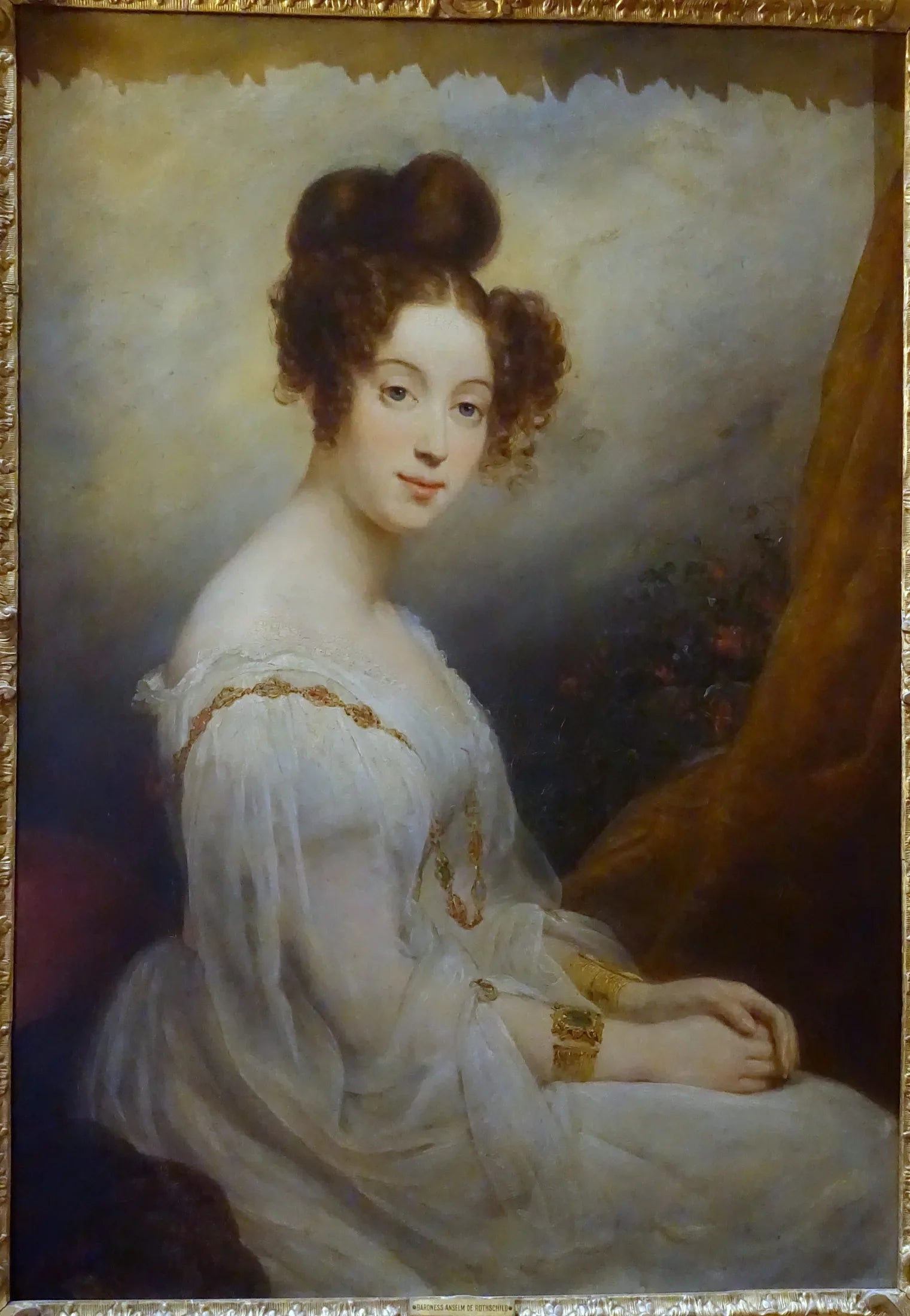 Charlotte Rothschild (1807–1859), baronne Anselme de Rothschild - Ary Scheffer image 1 reproduction artisanale de tableau