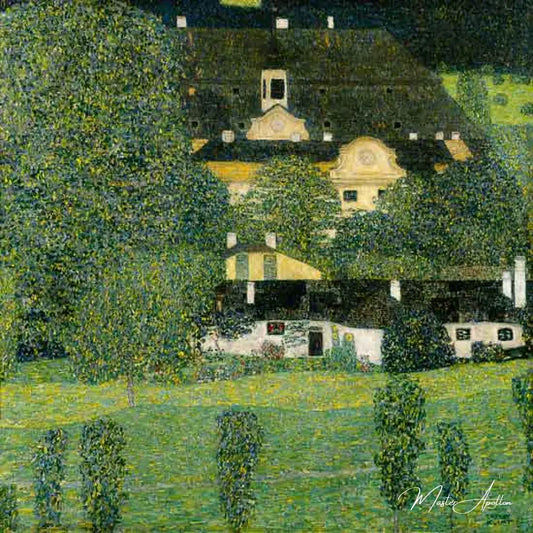 Château Kammer sur Attersee II - Gustav Klimt - Reproductions de tableaux et peintures haut de gamme