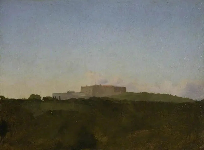 Château Sant'Elmo, depuis Capodimonte - Edgar Degas image 1 tableau peint à l’huile sur toile