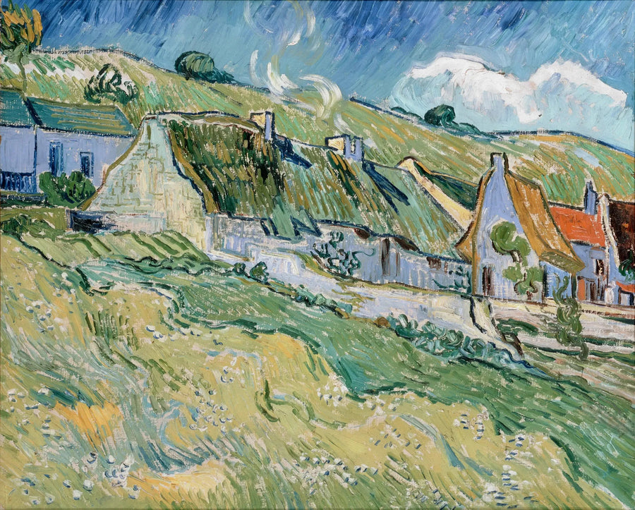 กระท่อมที่อูแวร์-ซูร์-อัวส - Vincent van Gogh