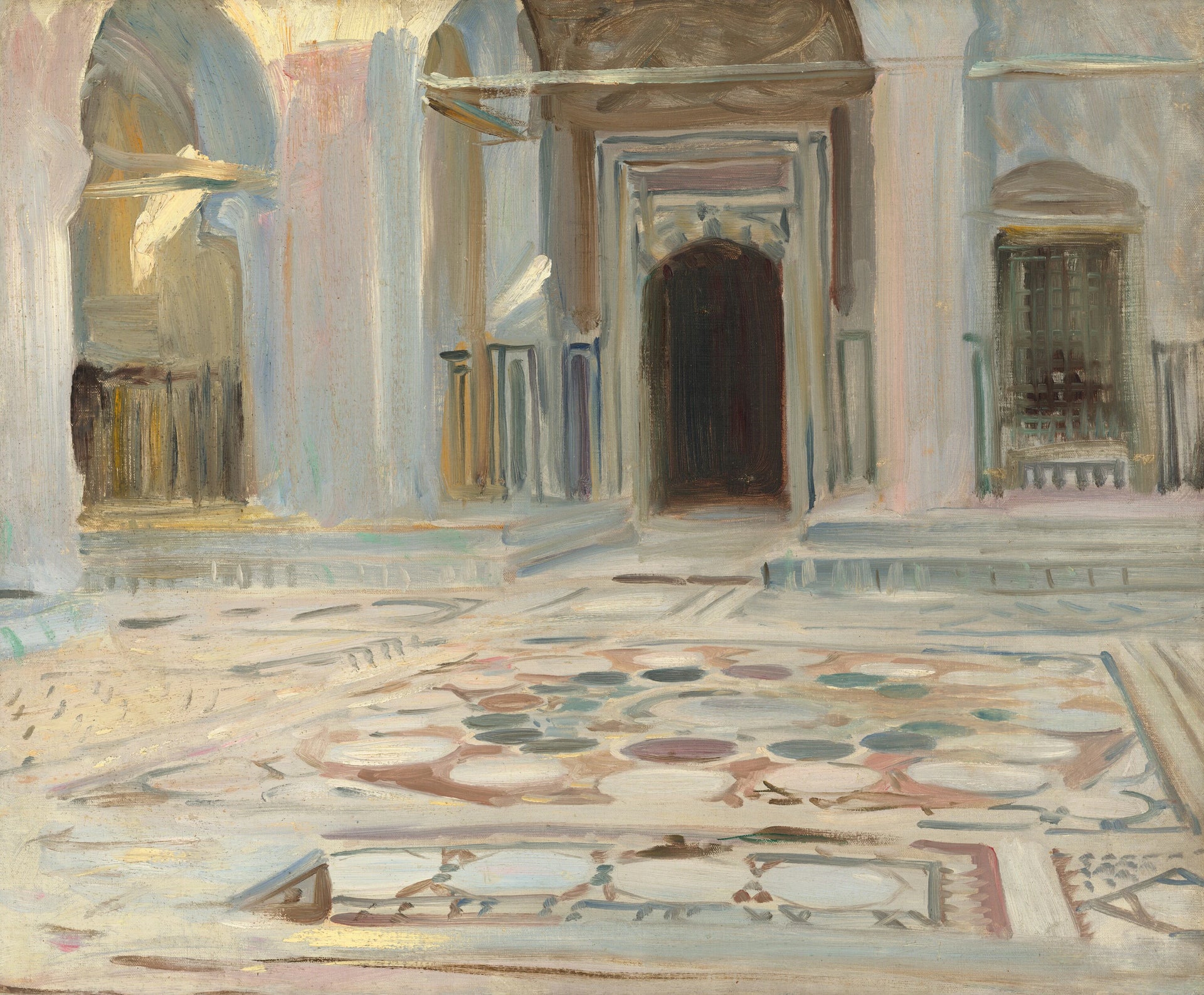 Chaussée, Le Caire - John Singer Sargent