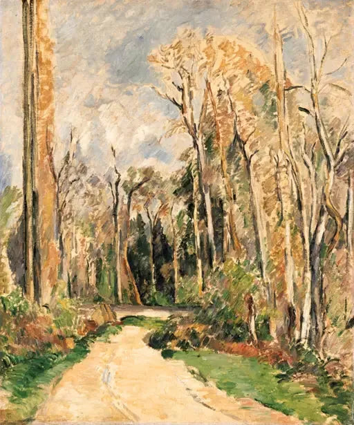 ทางเข้าสู่ป่า - Paul Cézanne
