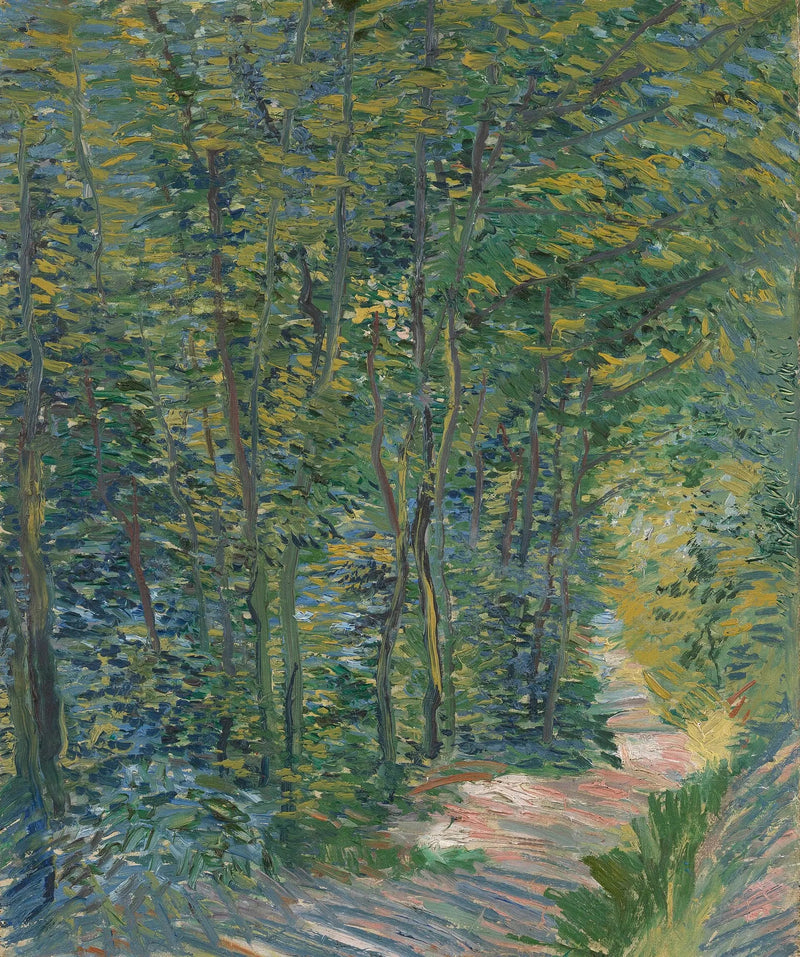 เส้นทางในป่า - Vincent van Gogh