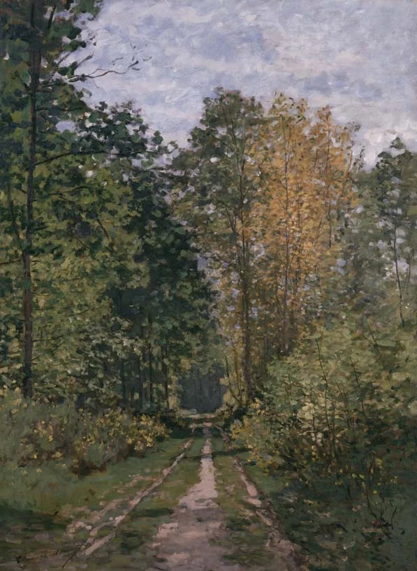 Chemin sous bois W58 - คล็อด โมเนต์