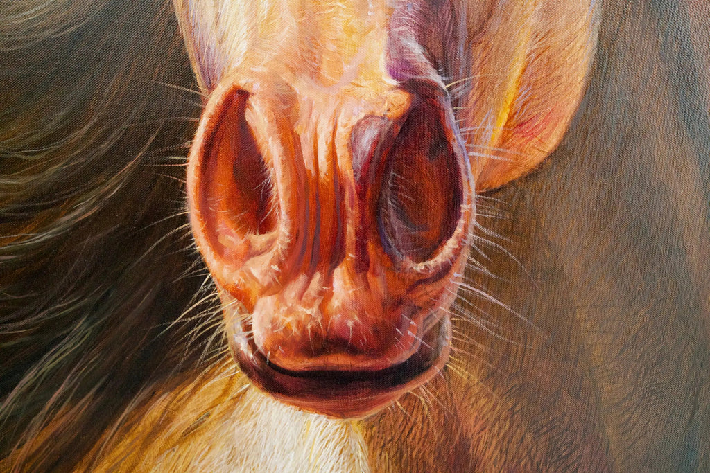 Cheval | 100 x 130 cm Reproductions de tableaux à la peinture à l’huile