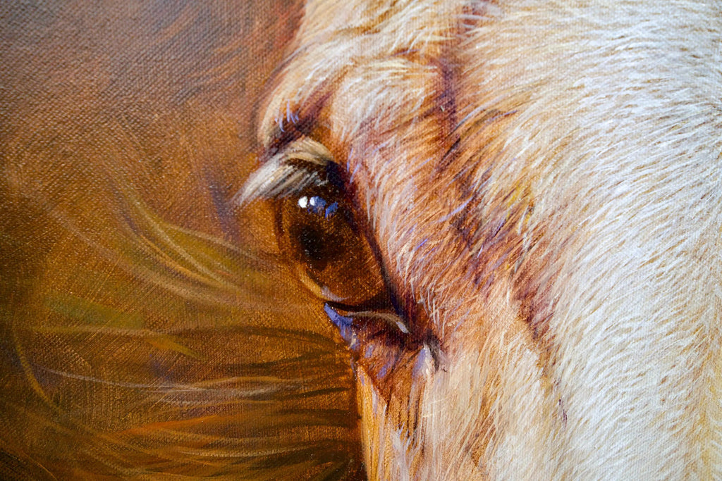Cheval | 100 x 130 cm Reproductions de tableaux à la peinture à l’huile
