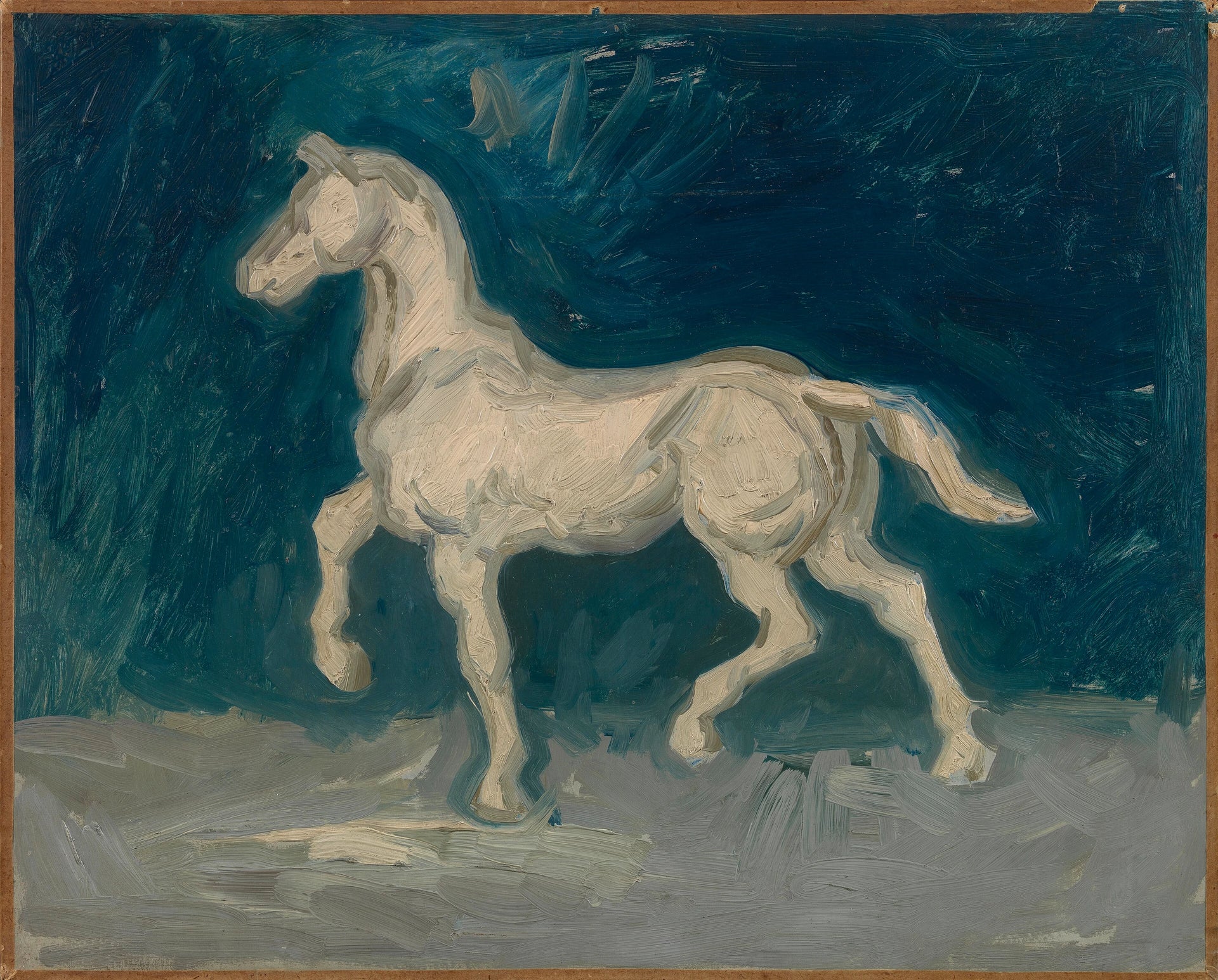 Cheval en plâtre F216c — Vincent van Gogh
