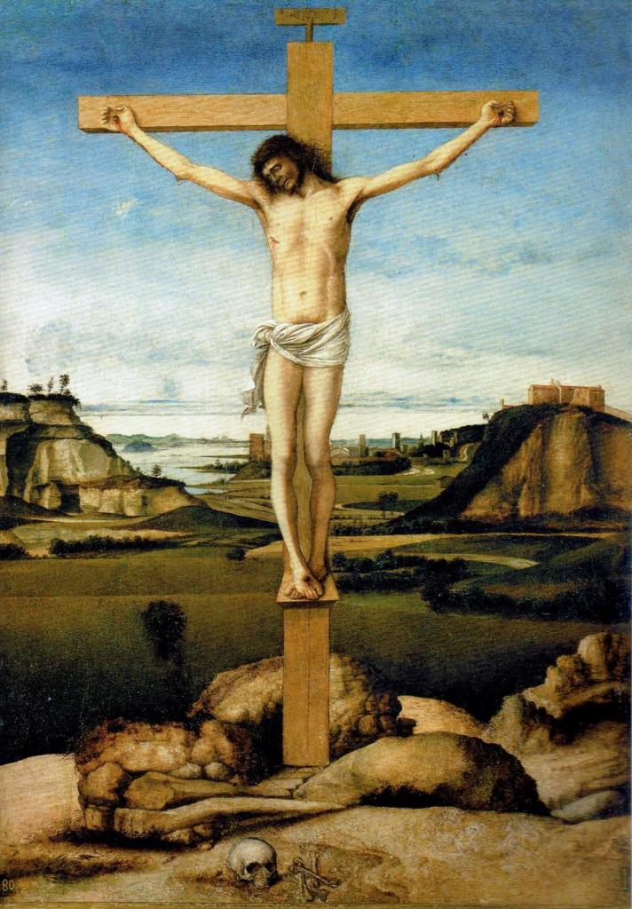 Christ en Croix - Giovanni Bellini image 1 reproduction de peinture à l’huile