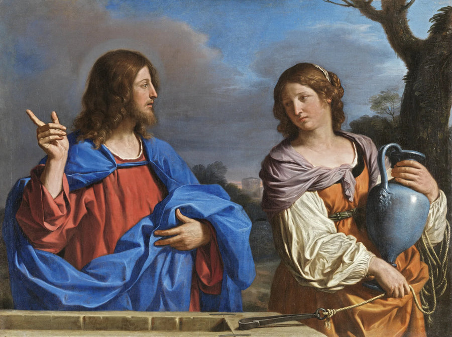 Christ et la Samaritaine - Guercino
คริสต์และหญิงสาวซามาเรีย - เกอร์ชิโน