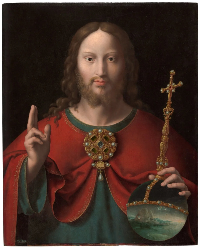 Christ le Sauveur - Joos van Cleve
คริสต์ผู้ช่วยให้รอด - จูส ฟาน เคลฟ