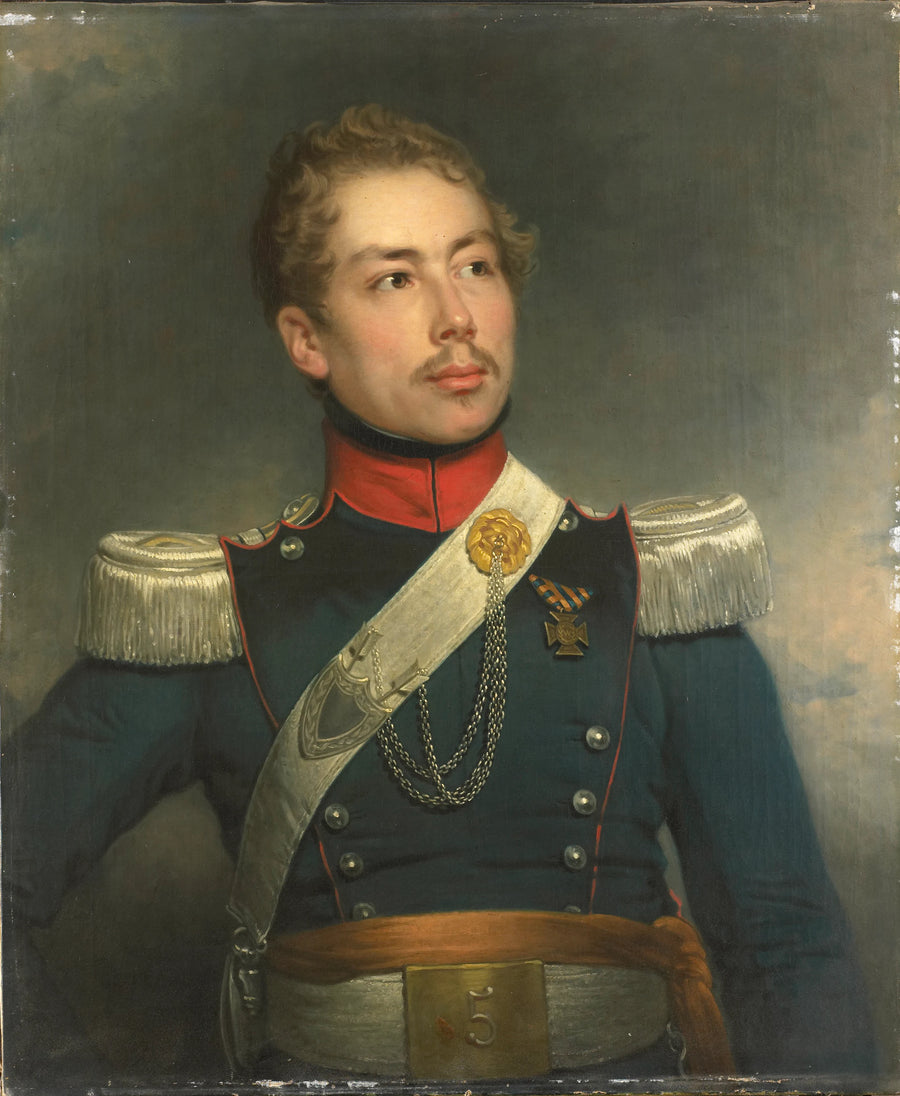 Christian Édouard Fraser (1812-79). Sous-lieutenant du 5e régiment de dragons - Charles Howard Hodges