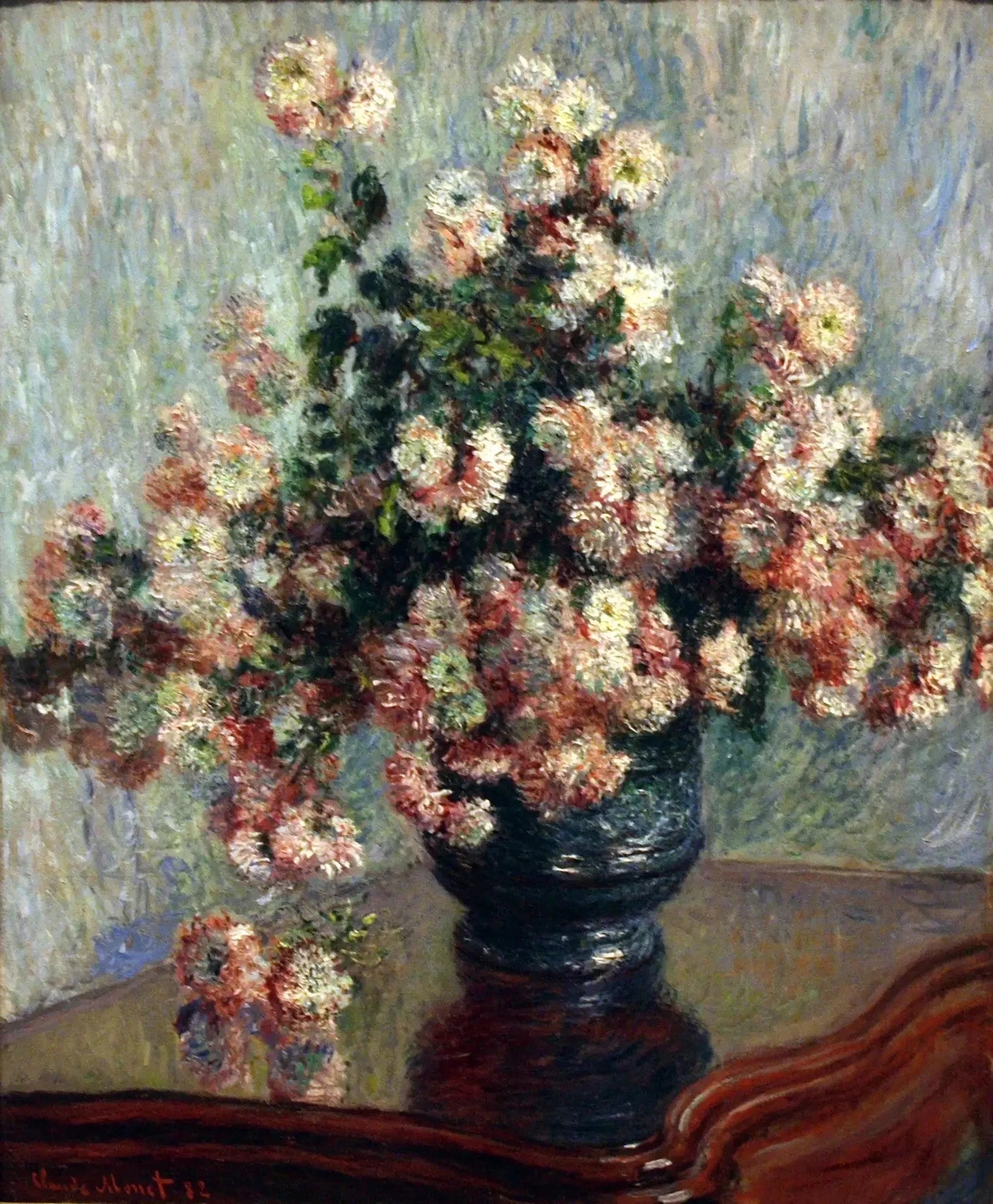 Chrysanthèmes W634 par Claude Monet, Metropolitan Museum of Art
