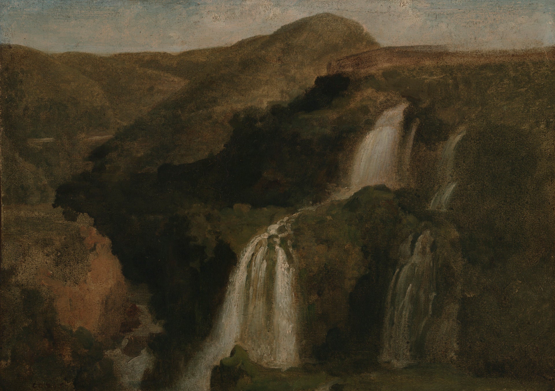 Chutes de Tivoli - Jean-Baptiste Camille Corot - Alpha Reproduction