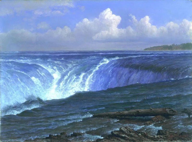 Chutes du Niagara - Albert Bierstadt
น้ําตกไนแอการา - อัลเบิร์ต เบียร์สตัด