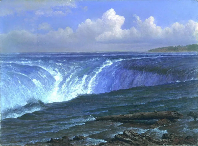 Chutes du Niagara - Albert Bierstadt
น้ําตกไนแอการา - อัลเบิร์ต เบียร์สตัด