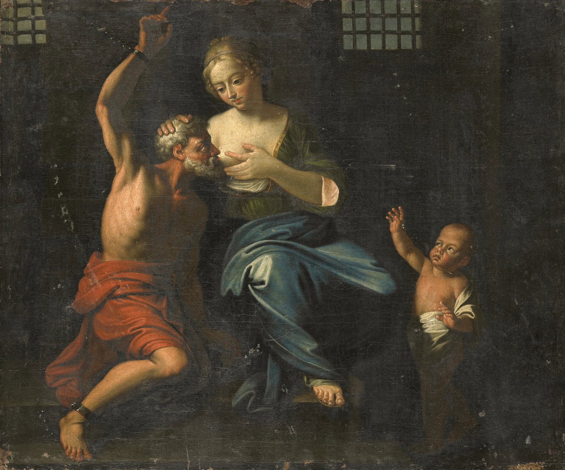 Cimon en Péro - Adriaen van der Werff