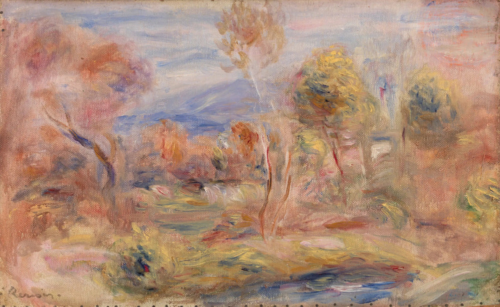 Clairière - Pierre-Auguste Renoir image 1 reproduction artisanale de tableau