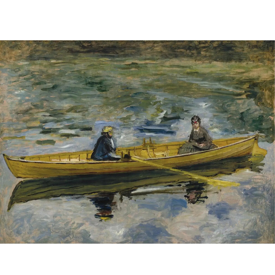 Claude Monet และคุณหญิง Henriot - Pierre-Auguste Renoir
