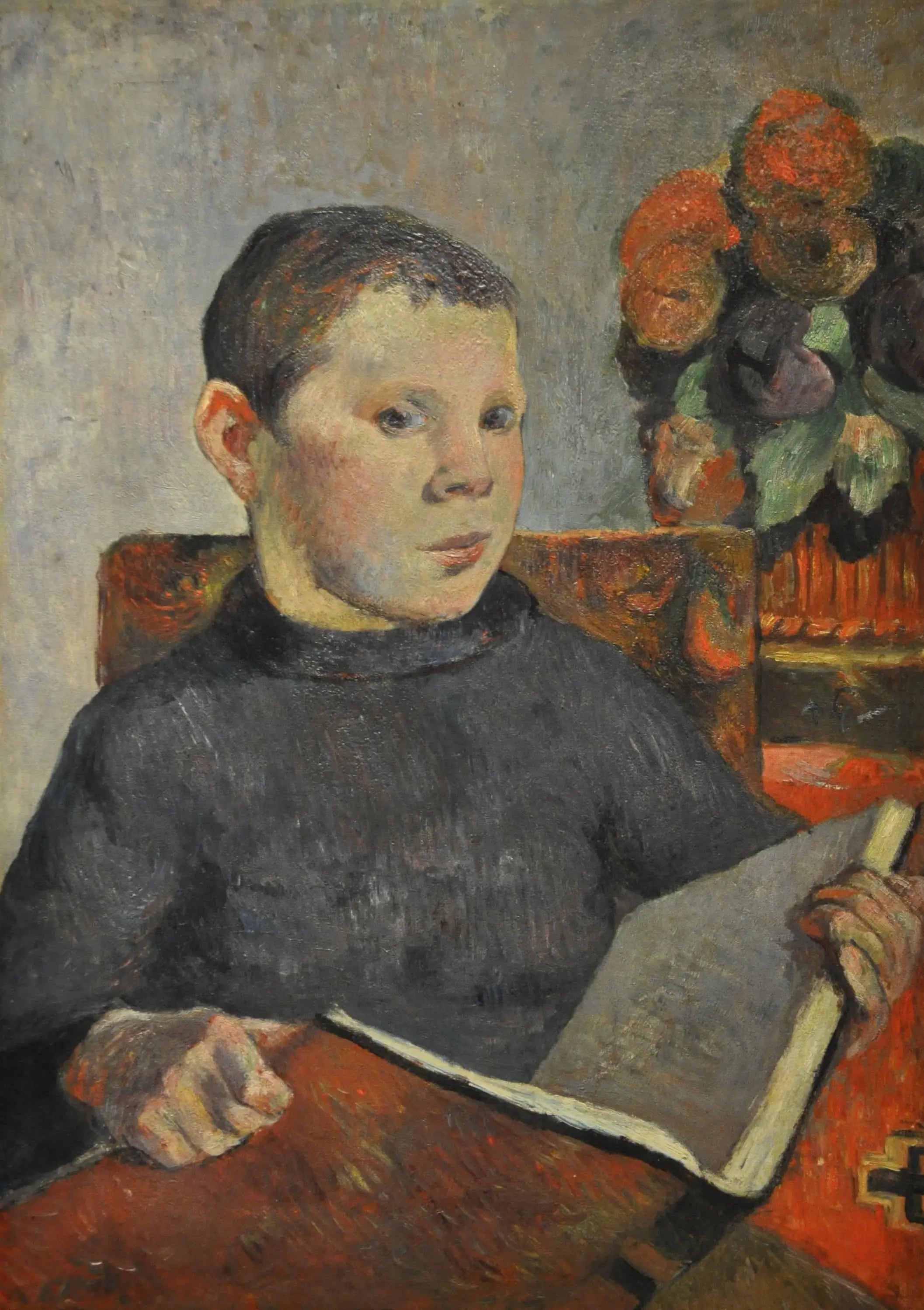 Clovis - Paul Gauguin image 1 copie de tableau peinte à la main