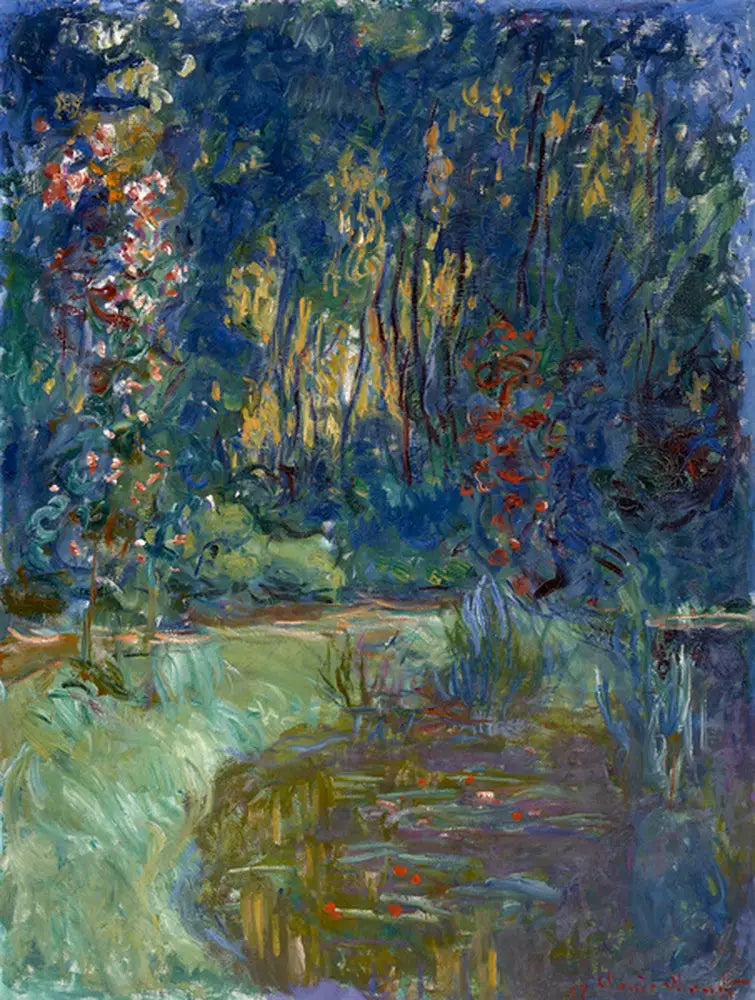 มุมบ่อน้ำที่จิแวร์นี - Claude Monet