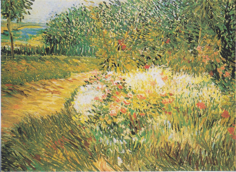 มุมสวน Voyer d'Argenson ที่ Asnières - Vincent van Gogh